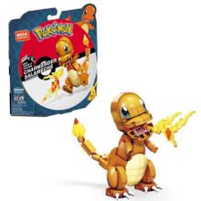MEGA Pokemon, Charmander de construit, piese, 180 elemente