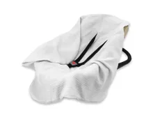 MimiNu, scutec din muselina, gri, 75-75 cm