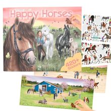 Miss Melody, Happy Horses, set creativ cu stickere