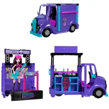 Monster High, Food Truck, set de papusa cu accesorii