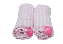 Motherhood, Paturici din muselina Premium 80-120 cm, 2 buc., Pink Classics