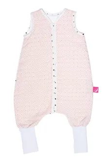 Motherhood, Sac de dormit din muselina, cu craci, 1,5-2,5 ani, Pink Squares