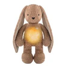 MyHummy (Szumisie), Iepuras 5 in 1 cu pernuta termica din grau, 30 cm, maro