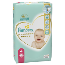 Pampers Premium Care, scutece marimea 4, 9-14 kg, 68 buc.