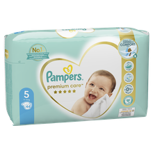 Pampers Premium Care, scutece marimea 5, 11-18 kg, 44 buc.