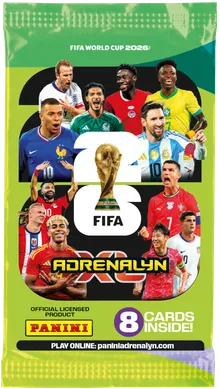 Panini, FIFA World Cup, Adrenalyn XL 2026, booster cu carti de colectie, 1 buc.