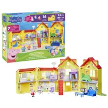 Peppa Pig, Big Peppa Family House, set de joaca cu figurine si accesorii