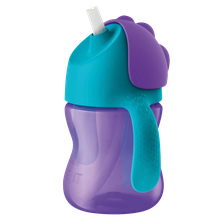 Philips Avent, cana cu pai, violet, 9 luni+, 200 ml, SCF796/02