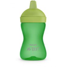 Philips Avent, cana cu tetina de formare dura, 18 luni+, verde, 200 ml, SCF804/03