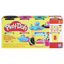 Play-Doh, Culori vii, 8 tuburi, set creativ