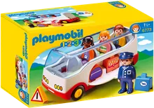 Playmobil, 1.2.3, Microbuz, 6773