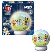 Ravensburger, Bluey, Bila, puzzle 3D, lampa, 72 piese