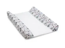 Sensillo, Fluturi, cearceaf pentru masa de infasat, roz, 50-70 cm