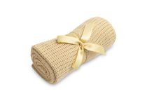 Sensillo, Moli, patura ajurata, cafea, 70-110 cm