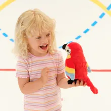 Smiki, Fun Pets, Papagal, jucarie de plus interactiva