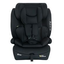 Smiki, Little Adventurer, scaun auto, iSize, negru, 76-150 cm
