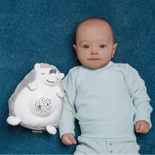 Smiki, Little Dreamer, Ariciul somnoros, proiector de plus cu muzica si lumini, gri