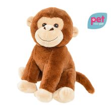 Smiki, Plus Eco-friendly, Pet loves pet, Maimuta, jucarie de plus, 28 cm