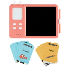Smiki, tableta educativa de invatare a limbii engleze, roz