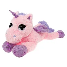 Smiki, Unicorn, jucarie de plus, 80 cm, roz