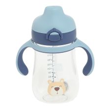 Smiki, Very Bunny, sticla anti-varsare, ursulet, albastru, 280 ml