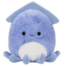 Squishmallows, Fuzzamallow, Stacy, Periwinkle Squid, jucarie de plus, 30 cm