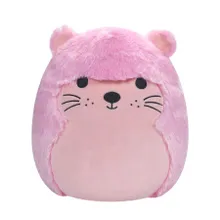 Squishmallows, Fuzzamallows, Medium Plush, Pink Otter, jucarie de plus, 30 cm