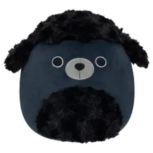 Squishmallows, Jettward, Black Poodle, jucarie de plus, 19 cm