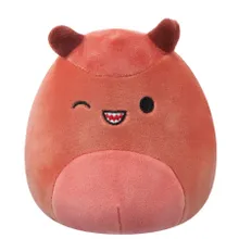 Squishmallows, Little Plush, Armando Warm Red Carnotaurus, jucarie de plus, 13 cm