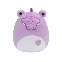 Squishmallows, Little Plush, Bunny Lavender Alligator, jucarie de plus, 19 cm