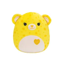 Squishmallows, Little Plush, Lexie Yellow Cheetah, jucarie de plus, 19 cm