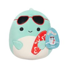 Squishmallows, Little Plush, Perry Teal Dolphin, jucarie de plus, 19 cm