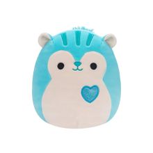 Squishmallows, Little Plush, Santiago Blue Squirrel, jucarie de plus, 19 cm