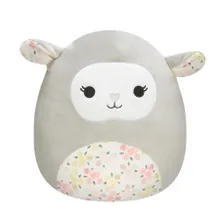 Squishmallows, Medium Plush, Grey Lamb, jucarie de plus, 30 cm