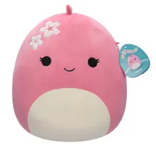 Squishmallows, Medium Plush, Moira Pink Dinosaur, jucarie de plus, 30 cm