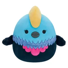 Squishmallows, Melrose, Cassowary, jucarie de plus, 30 cm