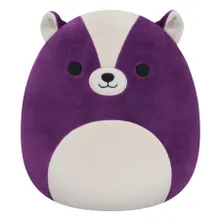 Squishmallows, Sloan, Purple Skunk, jucarie de plus, 19 cm