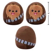 Squishmallows, Star Wars, Chewbacca, jucarie de plus, 13 cm