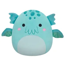 Squishmallows, Theotto, Blue Cthulu, jucarie de plus, 19 cm