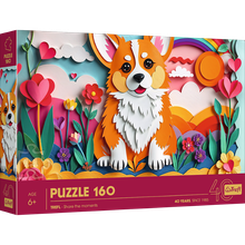 Trefl, 40 Years, Paper Art: Caine, puzzle, 160 piese