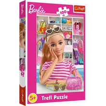 Trefl, Barbie, puzzle, 100 piese