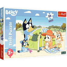 Trefl, Bluey, puzzle maxi, 24 piese