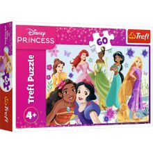Trefl, Disney Princess, puzzle, 60 piese