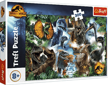 Trefl, Jurassic Park, Dinozaurii preferati, puzzle, 300 elemente