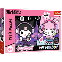 Trefl, Kuromi Rules, puzzle, 160 piese