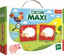 Trefl, Memo-uri Maxi Ferma, joc