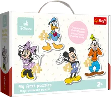 Trefl, Mickey Mouse, My First Puzzles, 2+3+4+5 piese