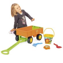 Wader, carucior-remorca cu set de nisip