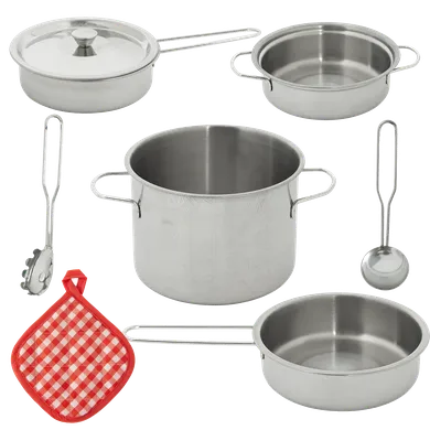 Accesorii de bucatarie, set de joaca, 8 buc.