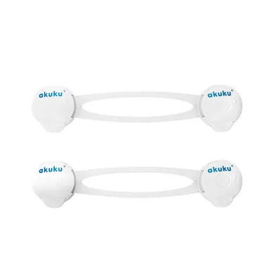 Akuku, dispozitive universale de securitate pentru dulapuri, 16 cm